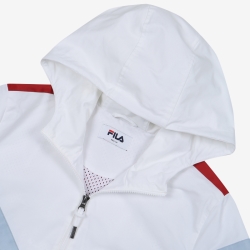 Fila V Color Coordination Point Anorak - Naisten Takit - TummanPunainen | FI-47865